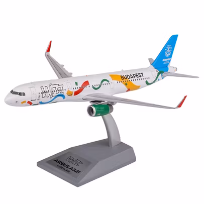 Macheta avion Airbus A321neo Wizz Air 2024 livery 1-200 Inflight