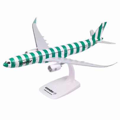 Macheta avion Airbus A330-900neo Condor Island scara 1-200 Herpa