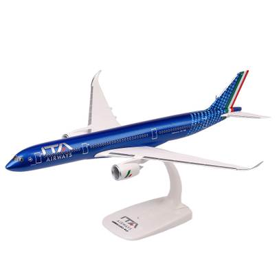Macheta avion Airbus A350-900 ITA Airways albastru 1-200
