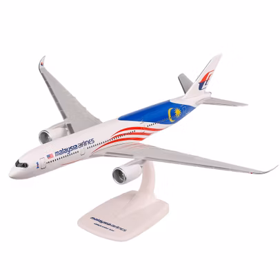 Macheta avion Airbus A350-900 Malaysia Airlines 1:200 PPC