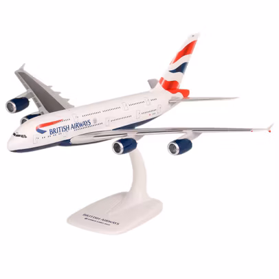Macheta Avion Airbus A380-800 British Airways G-XLEA 1:250