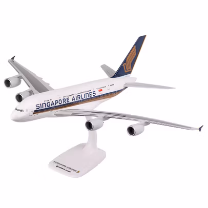 Macheta avion Airbus A380-800 Singapore Airlines 1:200 - Model de colectie PPC