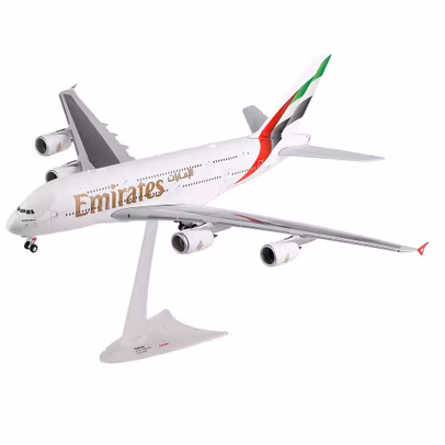 Macheta avion Airbus A380 Emirates UAE new colors -A6-EOG