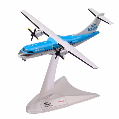 Macheta avion ATR 42-300 KLM Exel scara 1-200 Herpa