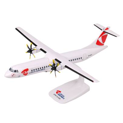 Macheta avion ATR-72-500 CSA Czech Airlines scara 1-100 Herpa