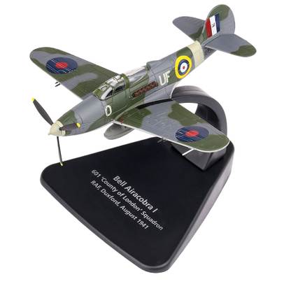 Macheta Avion Bell Airacobra I RAF 601 Squadron Duxford 1:72
