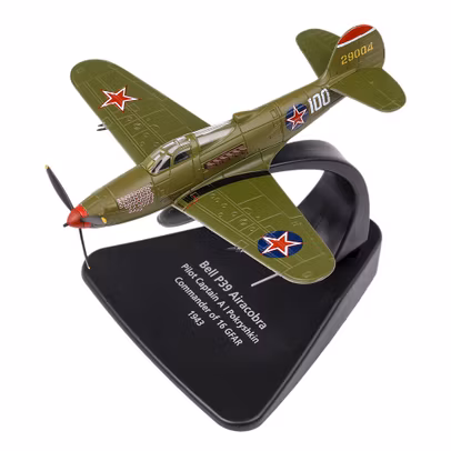 Macheta avion Bell P-39 Airacobra Pokryshkin 16 GFR