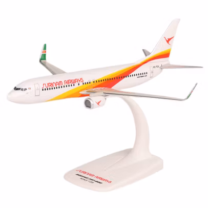 Macheta Avion Boeing 737-800 Surinam Airways PZ-TCX 1:200