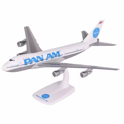 Macheta avion Boeing 747-100 Pan Am scara 1:250 Herpa