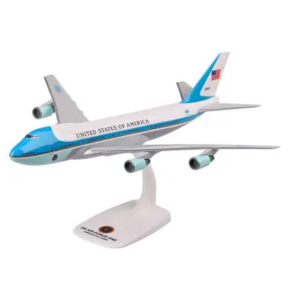 Macheta avion Boeing 747-200 Air Force One 1-250 PPC