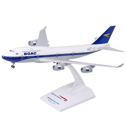 Macheta avion Boeing 747-400 British Airways 1-200