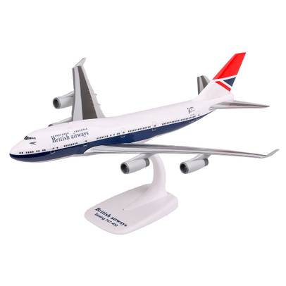 Macheta avion Boeing 747-400 British Airways Negus 1-250