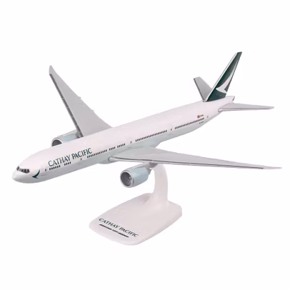 Machetă avion Boeing 777-300ER Cathay Pacific 1:200 – PPC, B-KPA - vedere 3/4 stanga fata