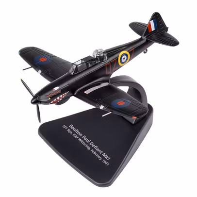 Macheta avion Boulton Paul Defiant MK I 1941 RAF 1-72