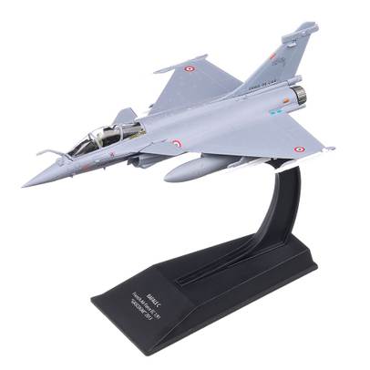 Macheta avion Dassault Rafale C French Air Force 2013, scara 1:100, gri, Atlas