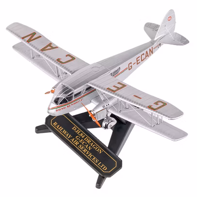 Macheta Avion De Havilland DH.84 Dragon G-ECAN - Oxford 1:72