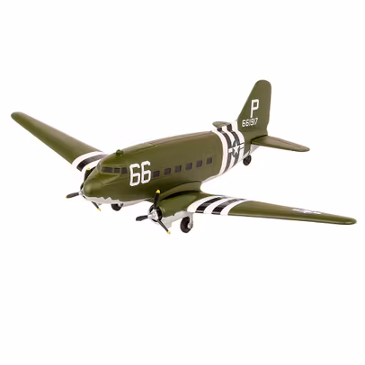 Macheta avion Douglas C-47 Skytrain 1941 verde 1:94