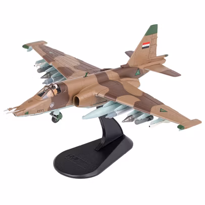 Macheta avion Sukhoi SU-25K Frogfoot 25616 Iraqi Air Force 1991 1-72 Hobby Master