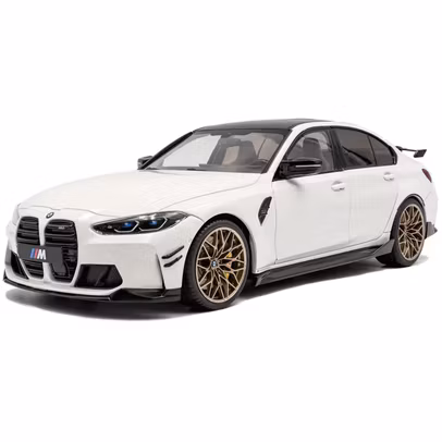 Macheta auto BMW M3 Performance Parts 2024 alb 1:18 - Solido