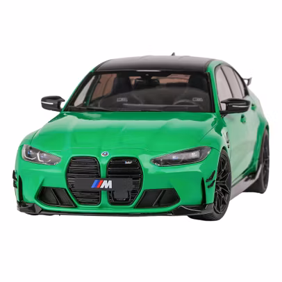 Macheta auto BMW M3 Performance Parts 2024 alb 1:18 - Solido