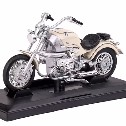 Macheta Moto BMW R1200C James Bond 007 Tomorrow Never Dies Hellbeige 1:18 - Motormax