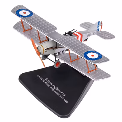Macheta Bristol F.2B Fighter J7624 - No. 2 Squadron RAF 1:72 Oxford - vedere 3/4 stanga fata