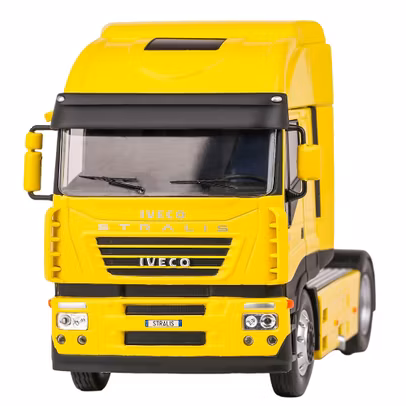 Iveco Stralis 2014, scara 1:43, rosu metalizat, Ixo