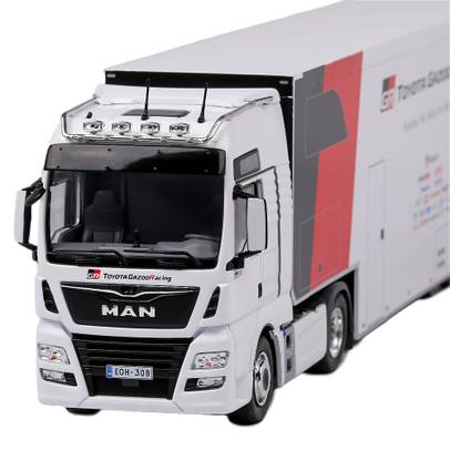 Macheta camion MAN XXL D38 Toyota Gazoo Racing WRC 1:43
