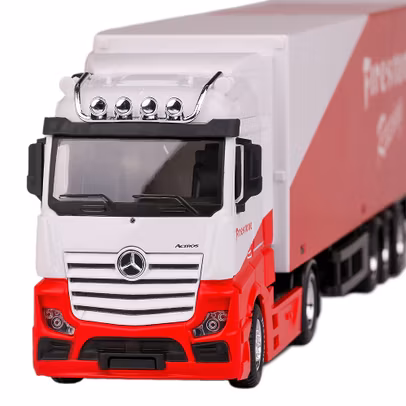 Macheta Mercedes Actros Gigaspace 1:43 Bburago – Camion de Colectie-2