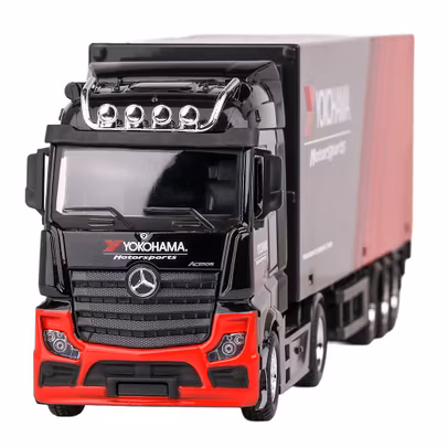 Macheta Mercedes Actros Gigaspace 1:43 Bburago – Camion de Colectie-2