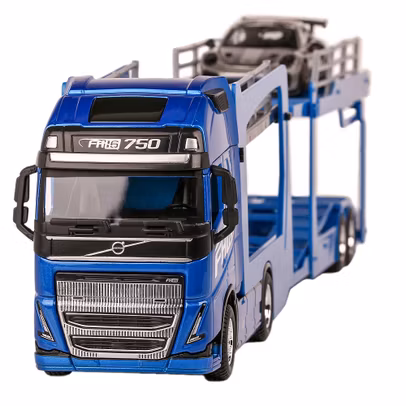 Macheta camion Volvo FH16 Globetrotter 750 XXL  albastru 1-43