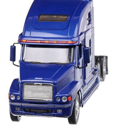 Macheta cap tractor Freightliner Century Class S-T 2010 scara 1:32 albastru Welly