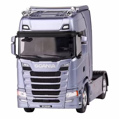 Macheta cap tractor Scania S-Series 2020 albastru 1:43 IXO Models