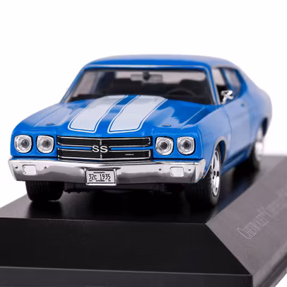 Macheta Auto Chevrolet Chevelle SS 454 Coupe 1970 Albastru1:43
