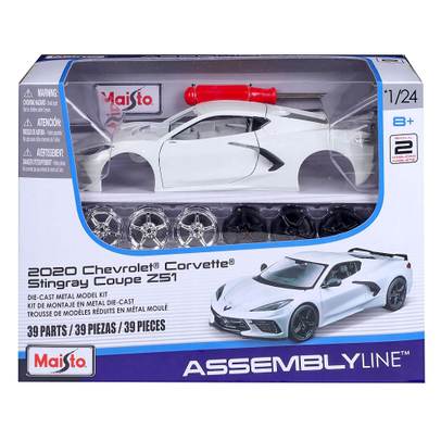 Macheta Chevrolet Corvette Stingray Z51 2020 1:24 kit