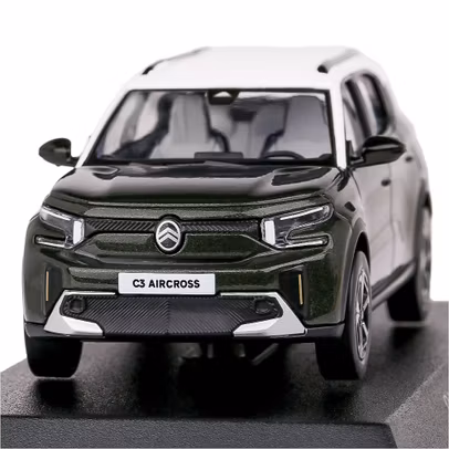 Macheta Citroen C3 Aircross 2025 Green White 1:43 Norev