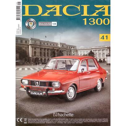 Macheta construibila Dacia 1300 scara 1:8 Hachette - Nr.41