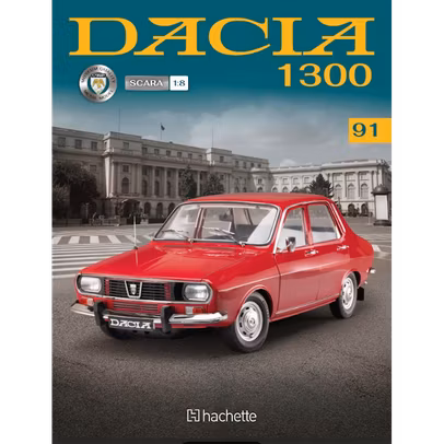 Macheta construibila Dacia 1300 scara 1:8 Hachette - Nr.91
