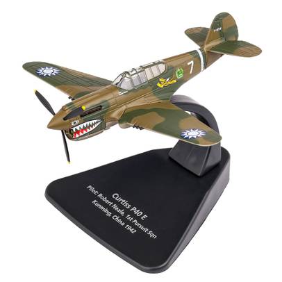 Macheta Curtiss P-40 Warhawk WWII Fighter 1:72 Oxford Diecast