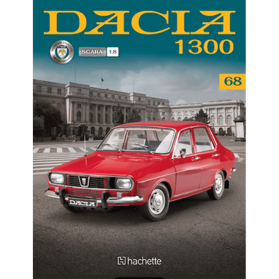 Macheta Dacia 1300 nr.68 – oglindă retrovizoare (7 piese) – Hachette 1:8 - revista