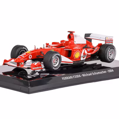 Macheta F1 Ferrari F2004 Michael Schumacher #1 World Champion 2004 1:24