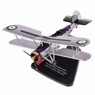 Macheta Fairey Swordfish - Royal Navy Historic Flight 1:72 - Oxford Diecast