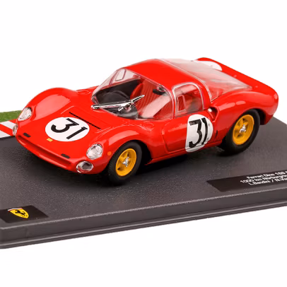 Macheta Ferrari Dino 166P Coupe No.31 1000km Nurburgring 1965 rosu 1:43