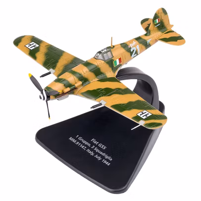 Macheta Fiat G.55 Centauro - 1 Gruppo, Italia 1944 - 1:72 Oxford Diecast