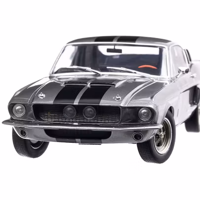Macheta Ford Mustang Shelby GT500 1967 gri 1:18 Solido
