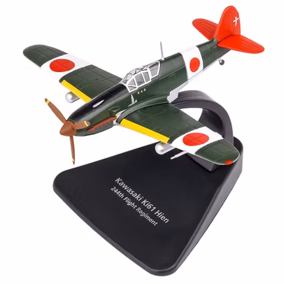 Macheta Kawasaki Ki-61 Hien - 244th Flight Regiment Japonia 1945 - 1:72 Oxford Diecast
