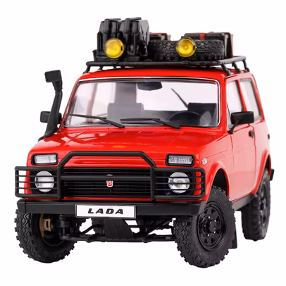 Macheta Auto Lada Niva 1980 Rosu 1:18 Solido