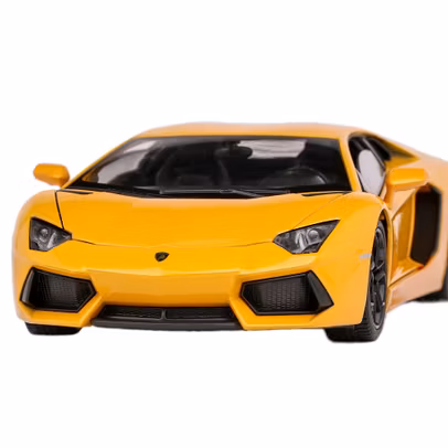 Macheta Lamborghini Aventador LP700-4 2011 galben 1:24 