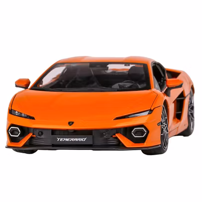 Macheta auto Lamborghini Temerario 2024 portocaliu 1:18 Bburago