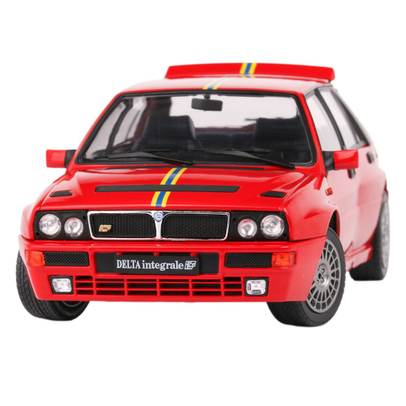 Macheta Lancia Delta HF Integrale Edizione Finale 1992 - 1:18 Solido - Rosu
